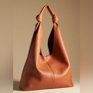 The Love Knot Slouchy Bag - Camel with insert!